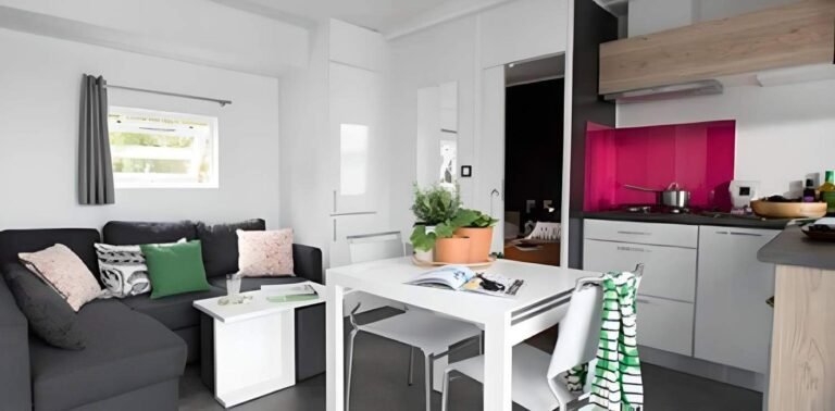 Bungalow grand standing, salon