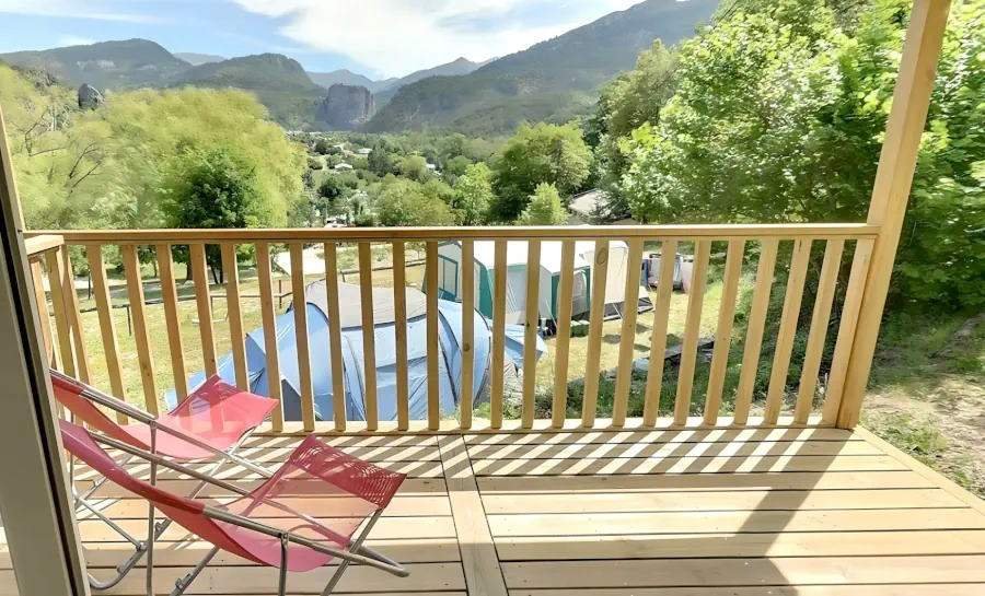 terrasse — Camping Panoramique du Verdon