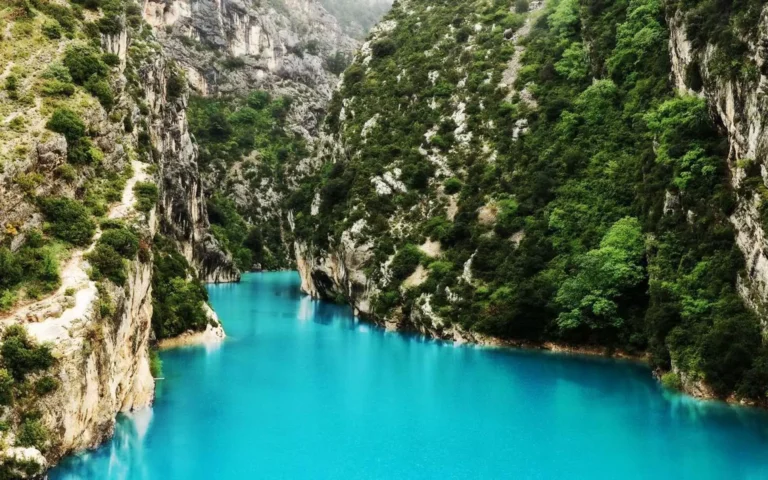 Rivière et paysage des Gorges du Verdon